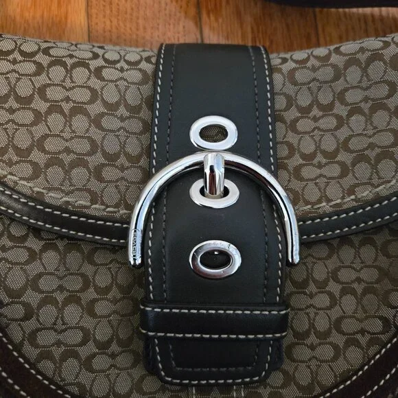 Coach Brown Suede Y2K soho shoulder bag - Picture 16 of 16